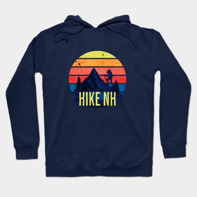 Hike New Hampshire Hoodie by Polynesian Vibes